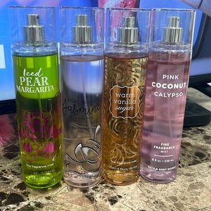 Bath and body works mists!